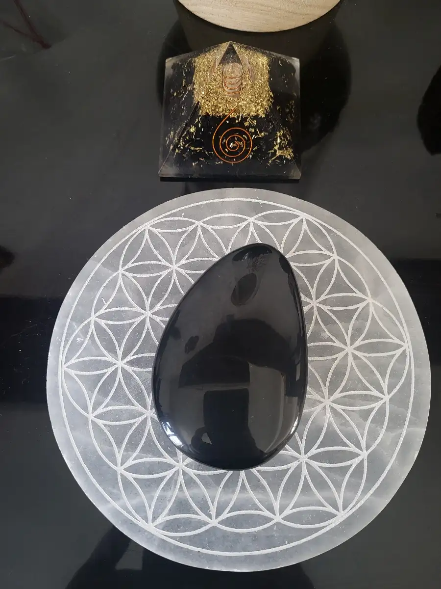 Galets Obsidienne œil céleste