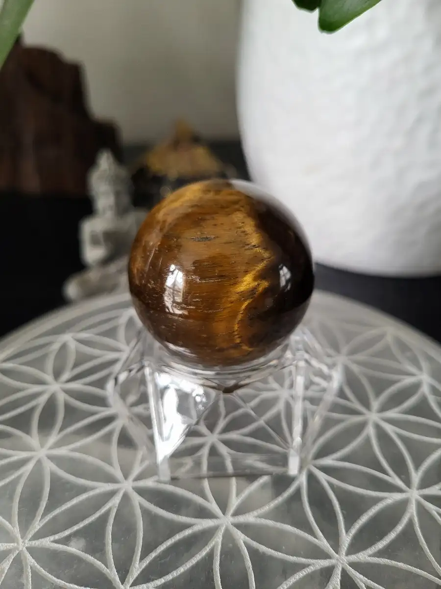 Sphère œil de tigre